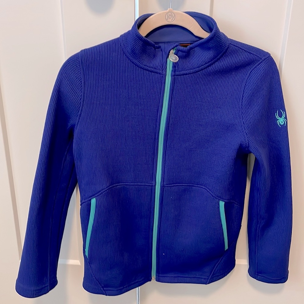 Spyder Girls Zip Up Jacket size Large (14/16)
